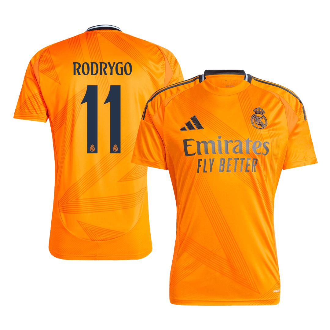 RODRYGO #11 Real Madrid Away Soccer Jersey 2024/25 Top Soccer Jerseys Store