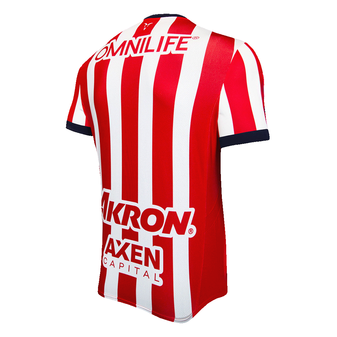 Player Version Chivas Home Soccer Jersey 2024/25 Top Soccer Jerseys Store