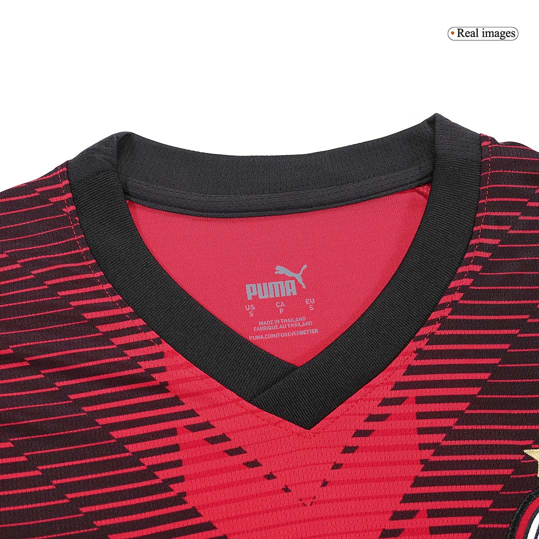 REIJNDERS #14 AC Milan Home Soccer Jersey 2023/24 Top Soccer Jerseys Store