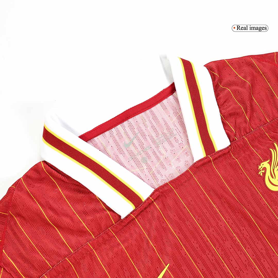 Player Version M.SALAH #11 Liverpool Home Soccer Jersey 2024/25 Top Soccer Jerseys Store