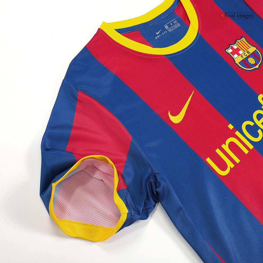 Retro XAVI #6 2010/11 Barcelona Home Soccer Jersey Top Soccer Jerseys Store