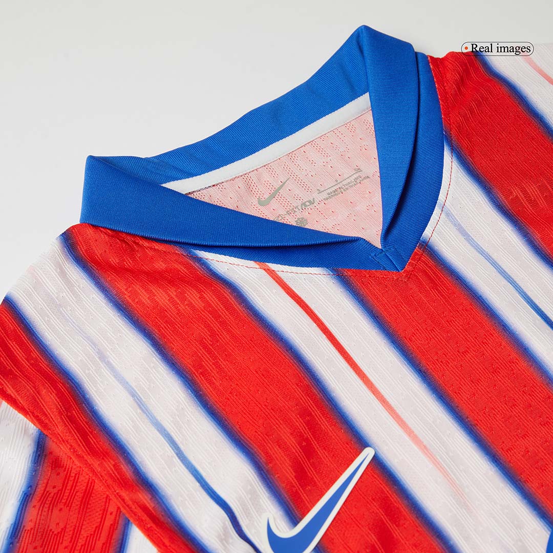 Player Version Atletico Madrid Home Soccer Jersey 2024/25 Top Soccer Jerseys Store