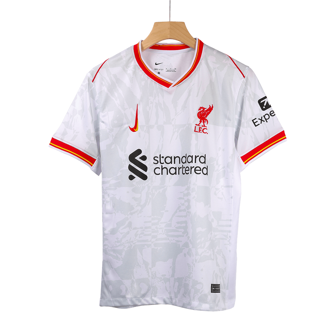 CHIESA #14 Liverpool Third Away Soccer Jersey 2024/25 - UCL Top Soccer Jerseys Store