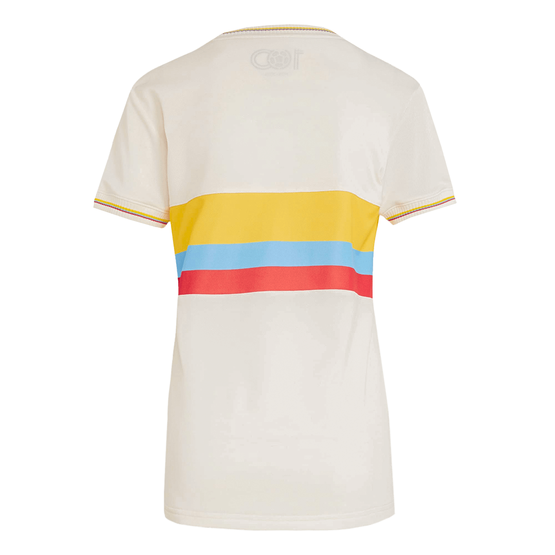 Women's Colombia Soccer Jersey 2024 - 100th Anniversary Top Soccer Jerseys Store