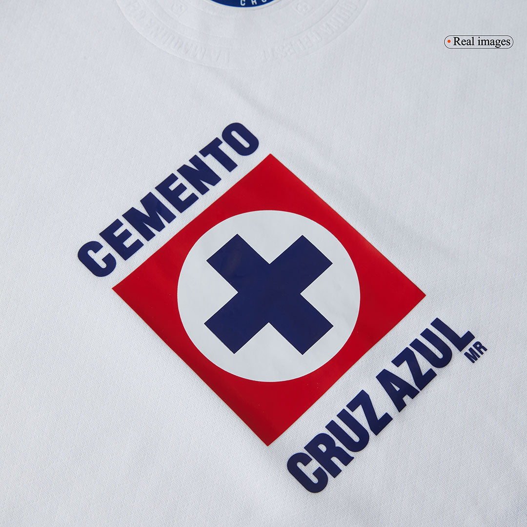 Kid's Cruz Azul Away Soccer Jersey Kit(Jersey+Shorts) 2024/25 Top Soccer Jerseys Store