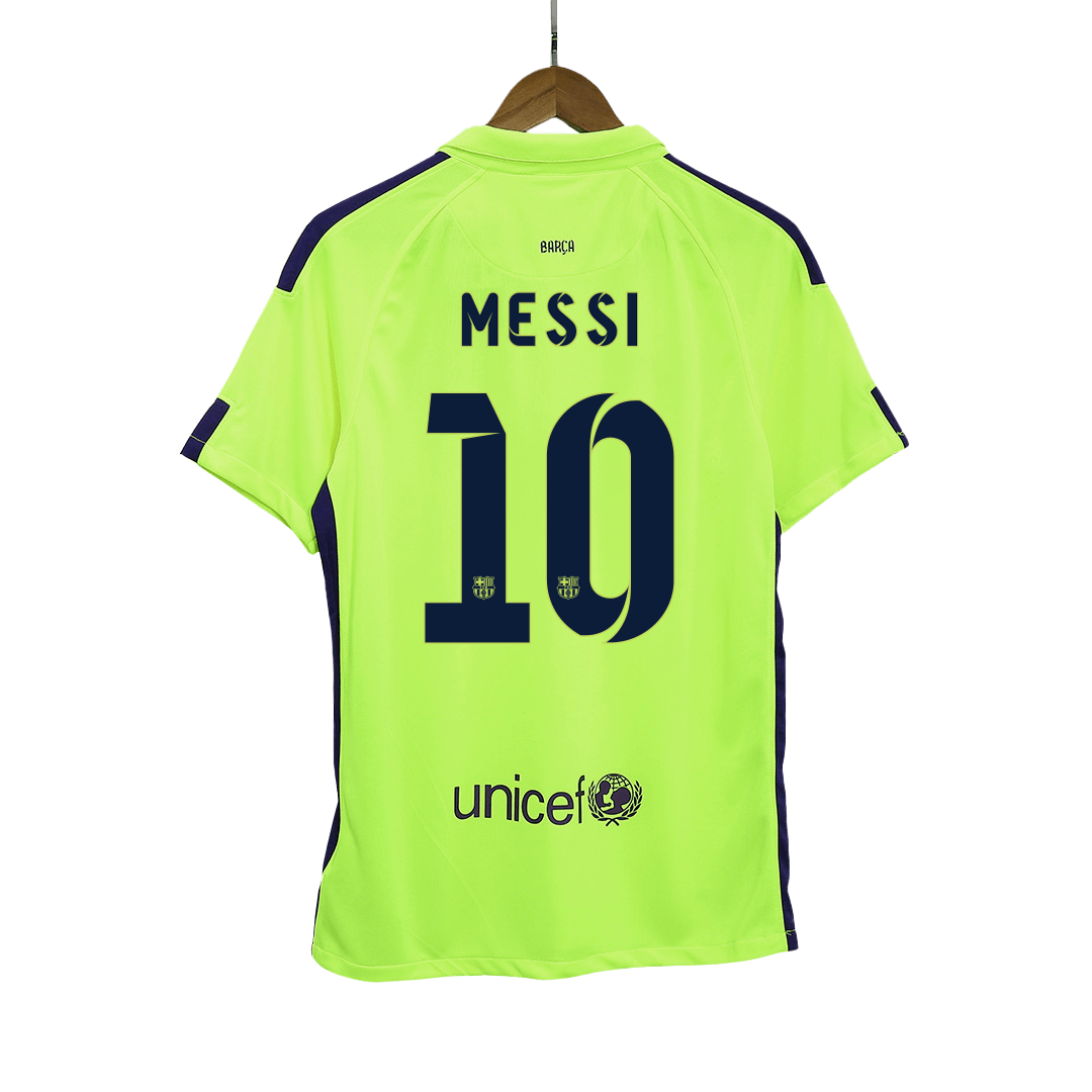 Retro MESSI #10 2014/15 Barcelona Third Away Soccer Jersey Top Soccer Jerseys Store
