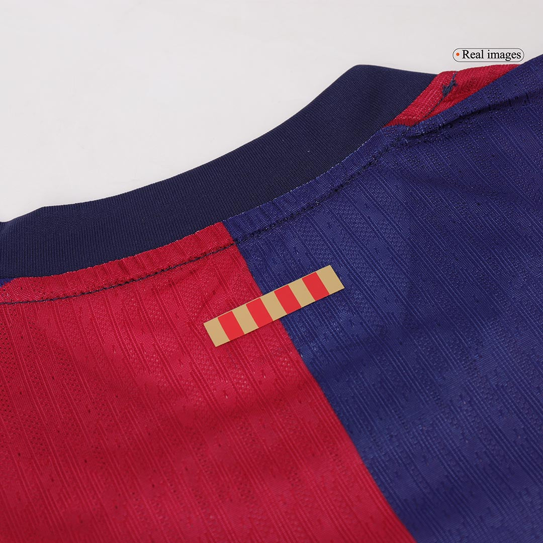 Player Version Barcelona Home Soccer Jersey 2024/25 - 125th Anniversary Top Soccer Jerseys Store