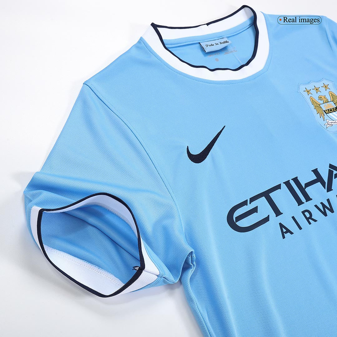 Retro 2013/14 Manchester City Home Soccer Jersey Top Soccer Jerseys Store
