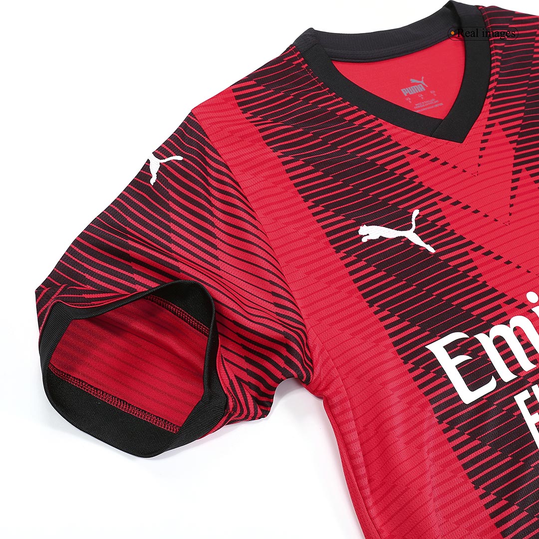 REIJNDERS #14 AC Milan Home Soccer Jersey 2023/24 Top Soccer Jerseys Store