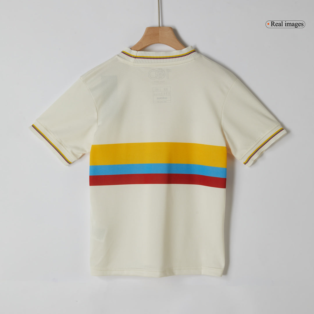 Kid's Colombia Soccer Jersey Kit(Jersey+Shorts) 2024 - 100th Anniversary Top Soccer Jerseys Store