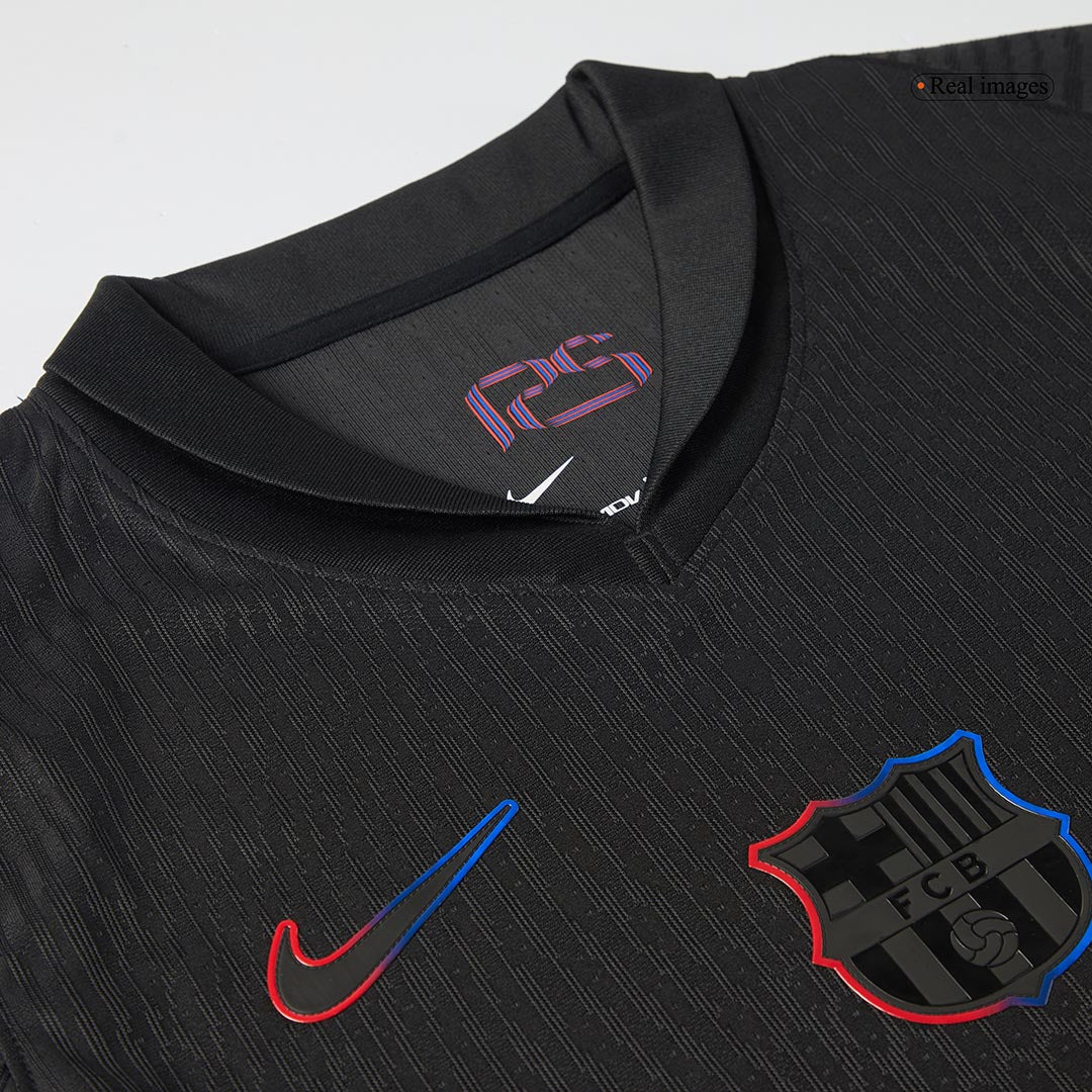 Player Version GAVI #6 Barcelona Away Soccer Jersey 2024/25 - Spotify Logo Without Text Top Soccer Jerseys Store
