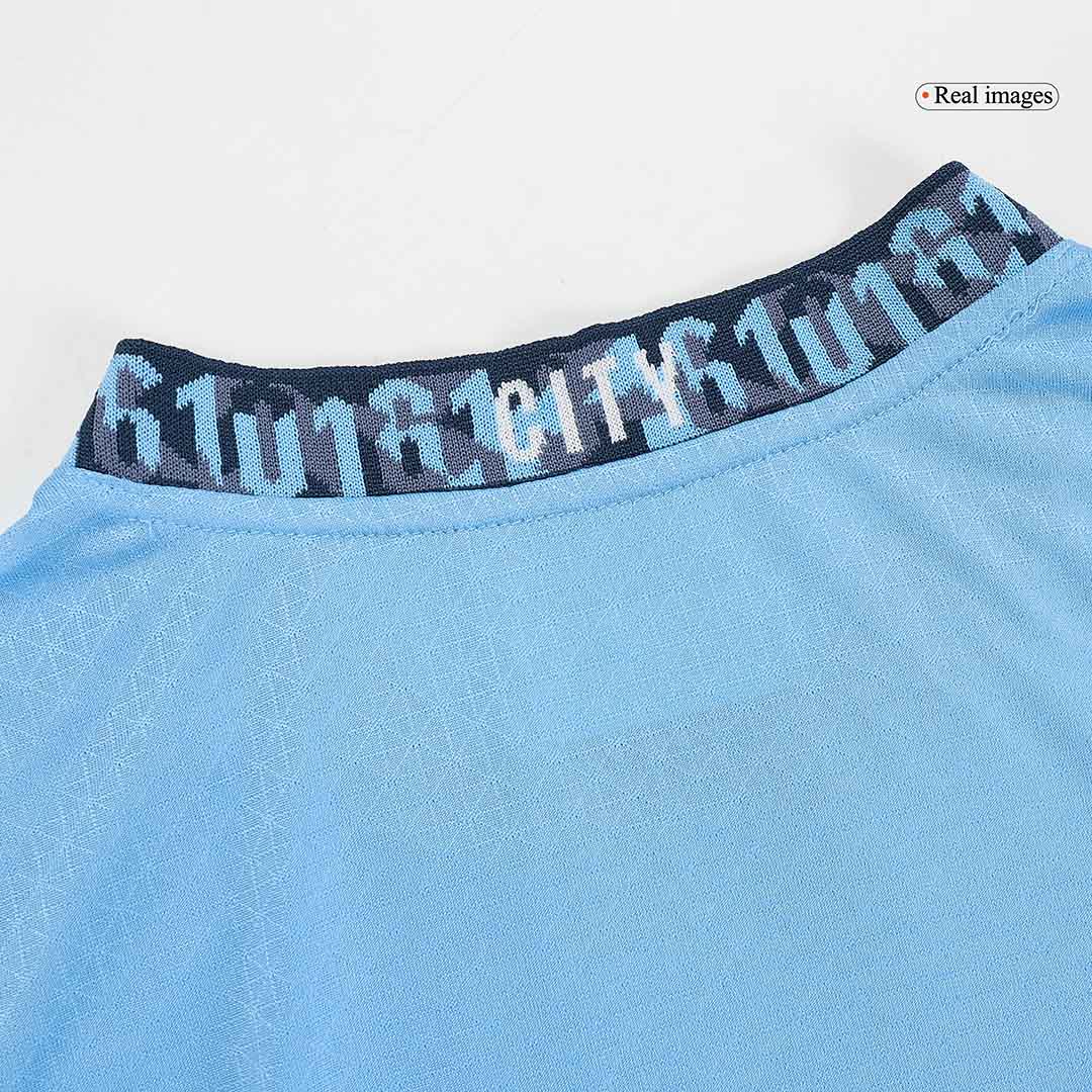 Player Version HAALAND #9 Manchester City Home Soccer Jersey 2024/25 - UCL Top Soccer Jerseys Store