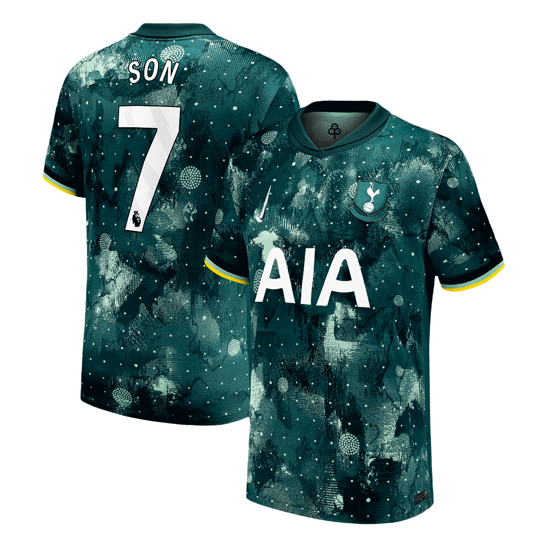 SON #7 Tottenham Hotspur Third Away Soccer Jersey 2024/25 Top Soccer Jerseys Store