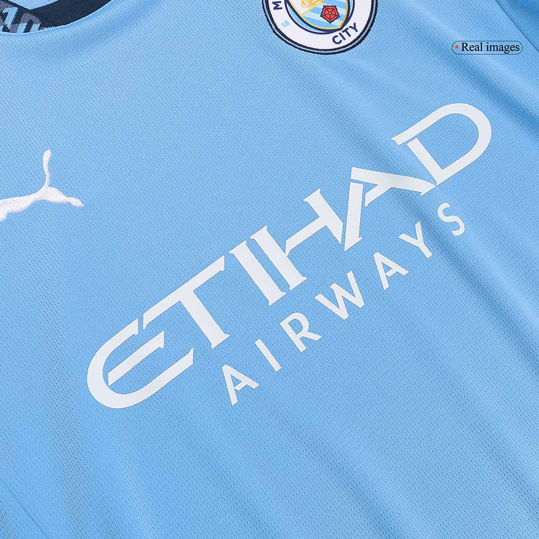 RODRIGO #16 Manchester City Home Soccer Jersey 2024/25 - UCL Top Soccer Jerseys Store