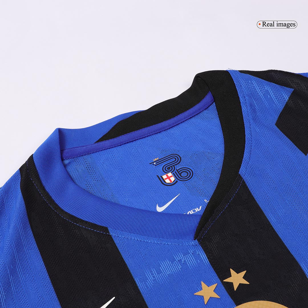 Player Version LAUTARO #10 Inter Milan Home Soccer Jersey 2024/25 Top Soccer Jerseys Store