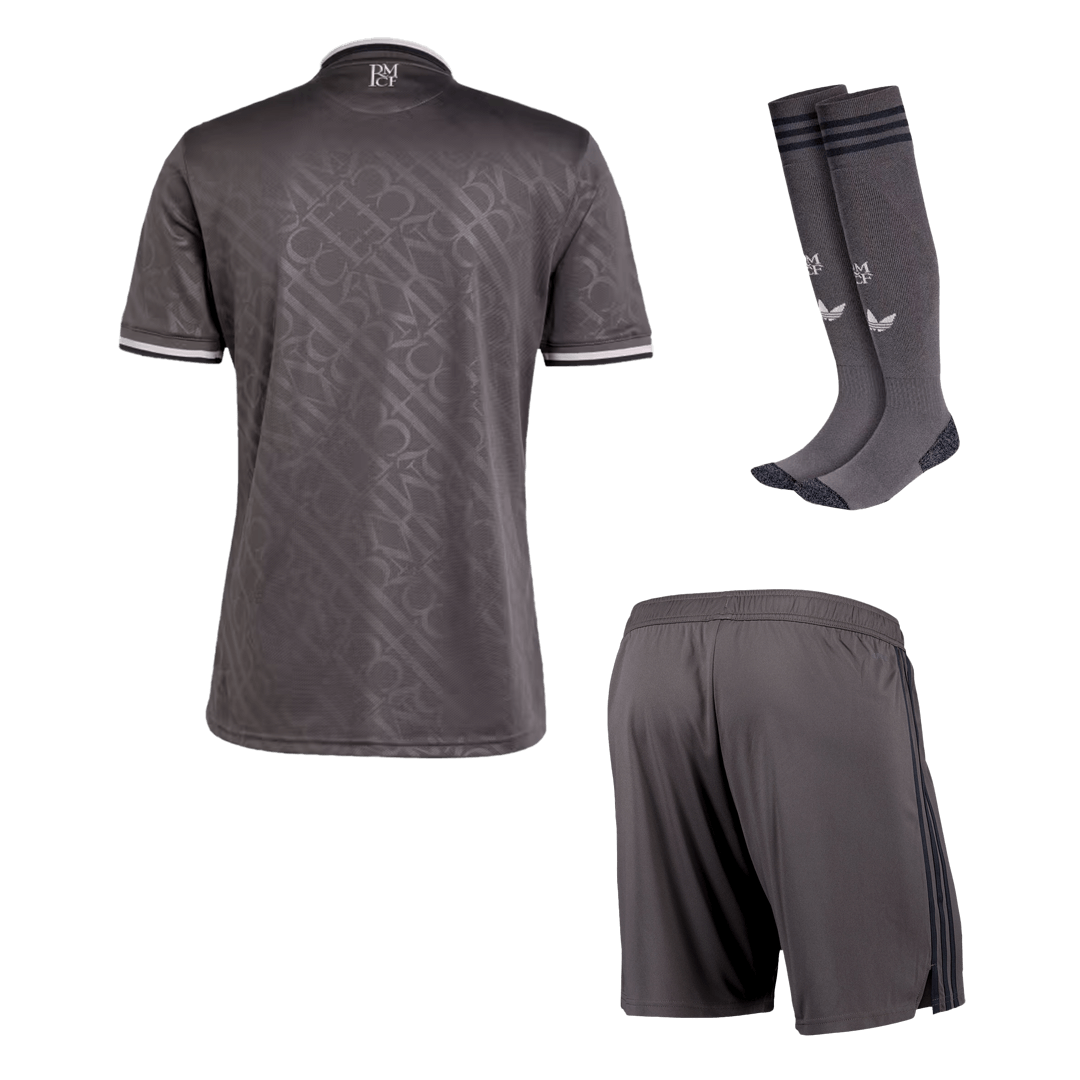 Real Madrid Third Away Soccer Jersey Kit(Jersey+Shorts+Socks) 2024/25 Top Soccer Jerseys Store