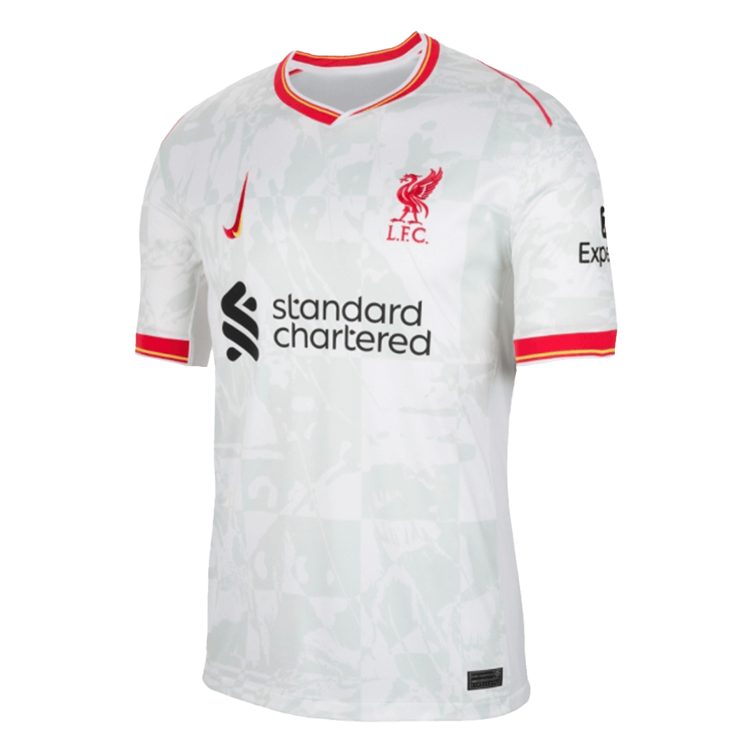 CHIESA #14 Liverpool Third Away Soccer Jersey 2024/25 - UCL Top Soccer Jerseys Store
