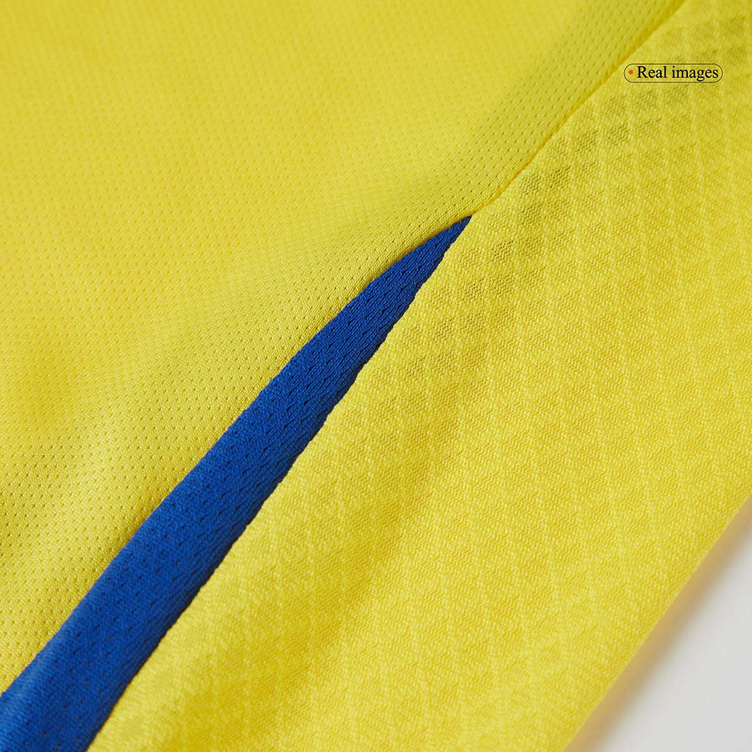 Al Nassr Home Soccer Jersey Kit(Jersey+Shorts+Socks) 2024/25 Top Soccer Jerseys Store