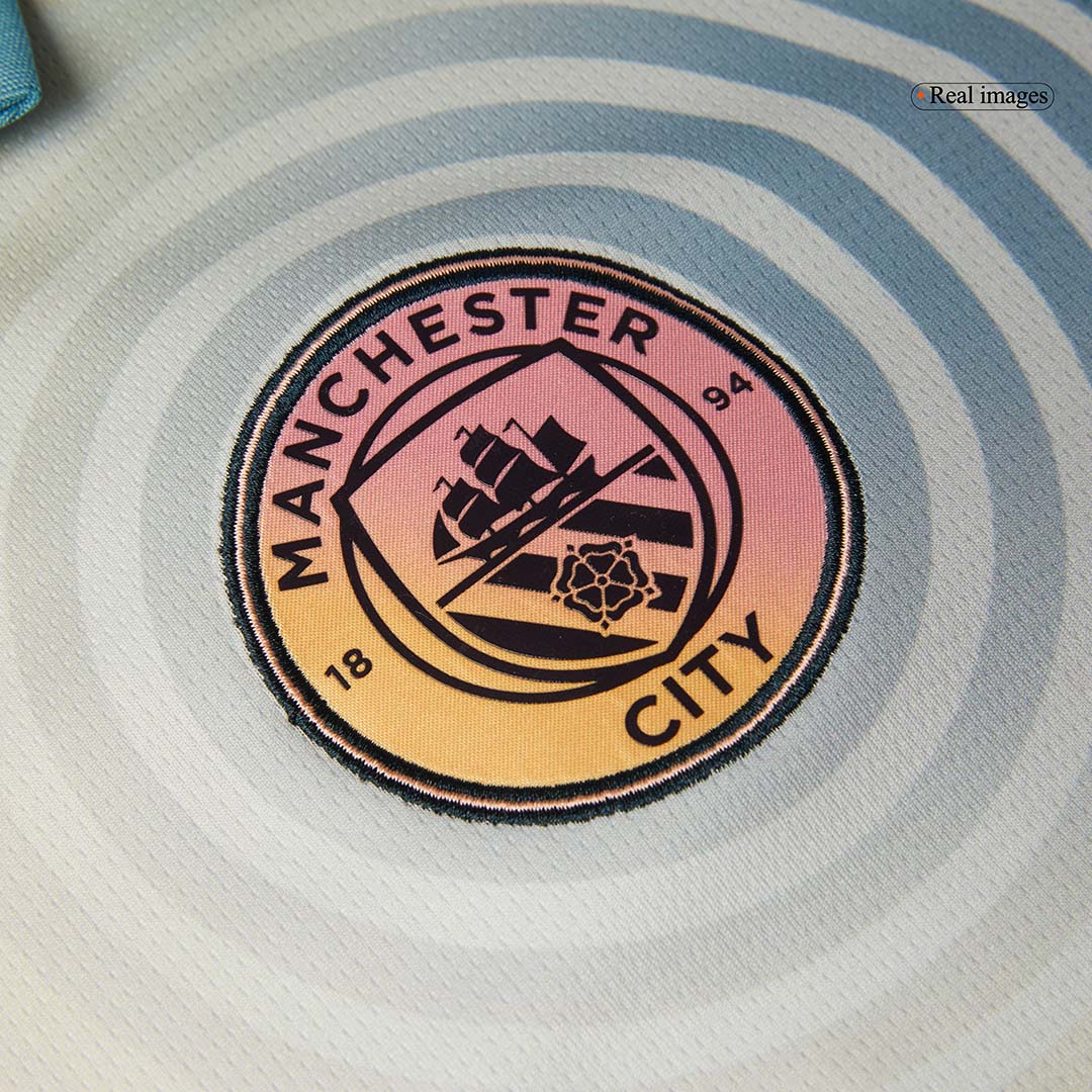 RODRIGO #16 Manchester City Fourth Away Soccer Jersey 2024/25 - Definitely City (UCL) Top Soccer Jerseys Store