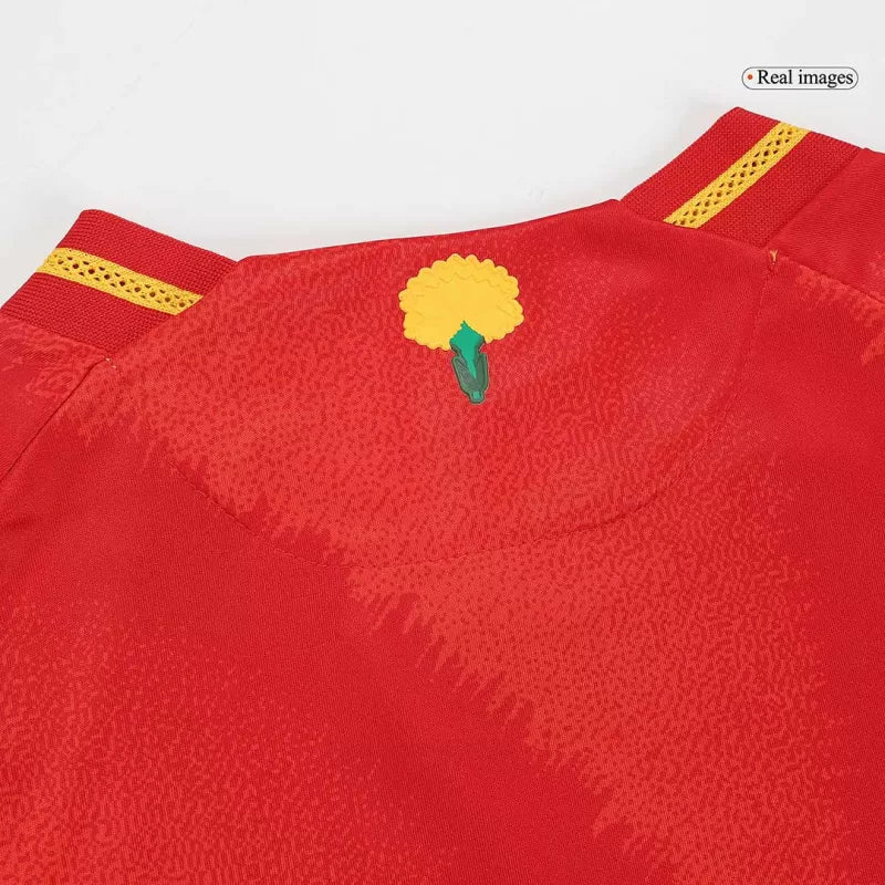Player Version Spain Home Soccer Jersey Euro 2024