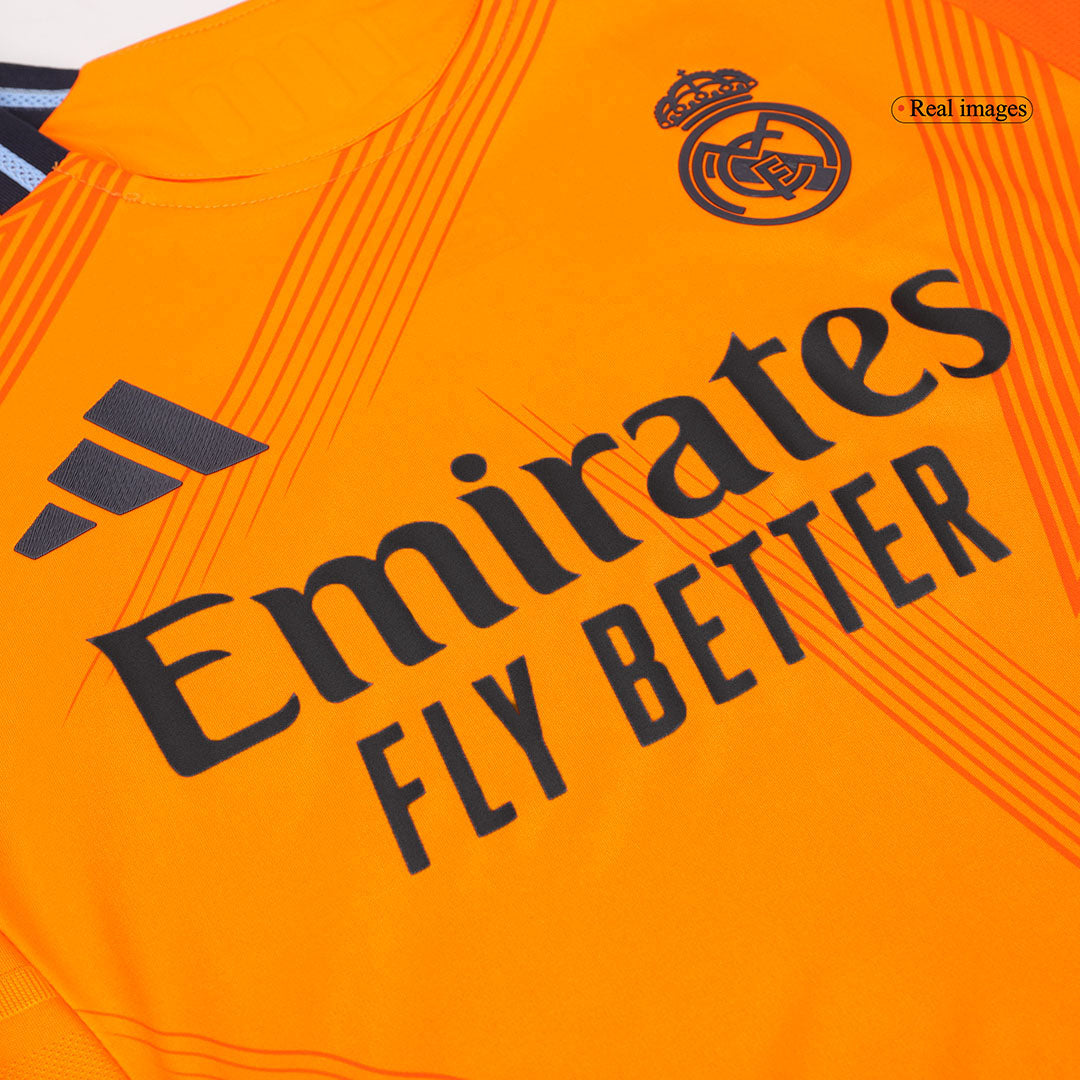 Player Version Real Madrid Away Soccer Jersey Kit(Jersey+Shorts) 2024/25 Top Soccer Jerseys Store