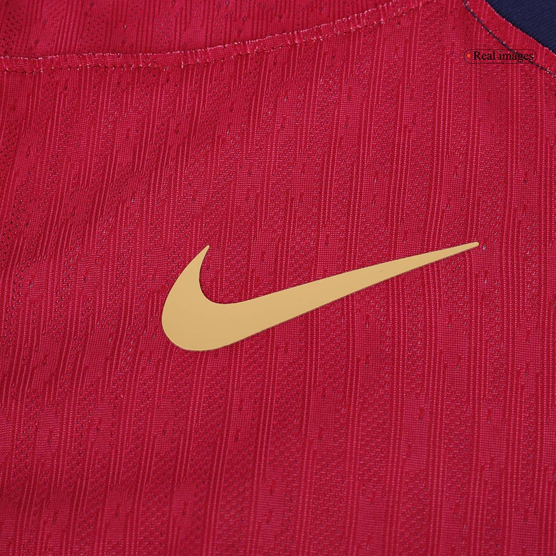 Player Version F.DE JONG #21 Barcelona Home Soccer Jersey 2024/25 Top Soccer Jerseys Store