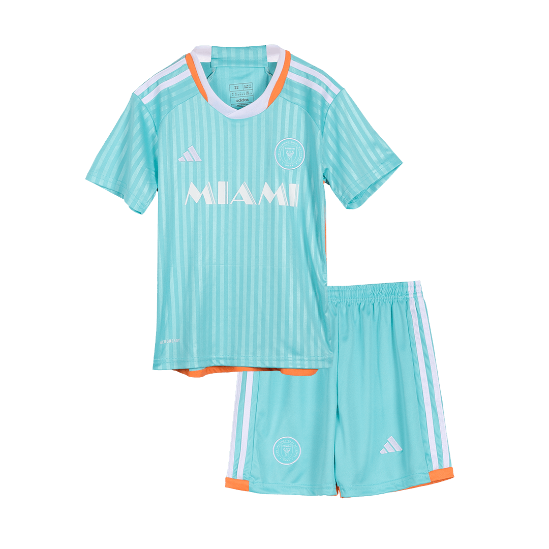 Kid's Inter Miami CF Third Away Soccer Jersey Kit(Jersey+Shorts) 2024 Top Soccer Jerseys Store