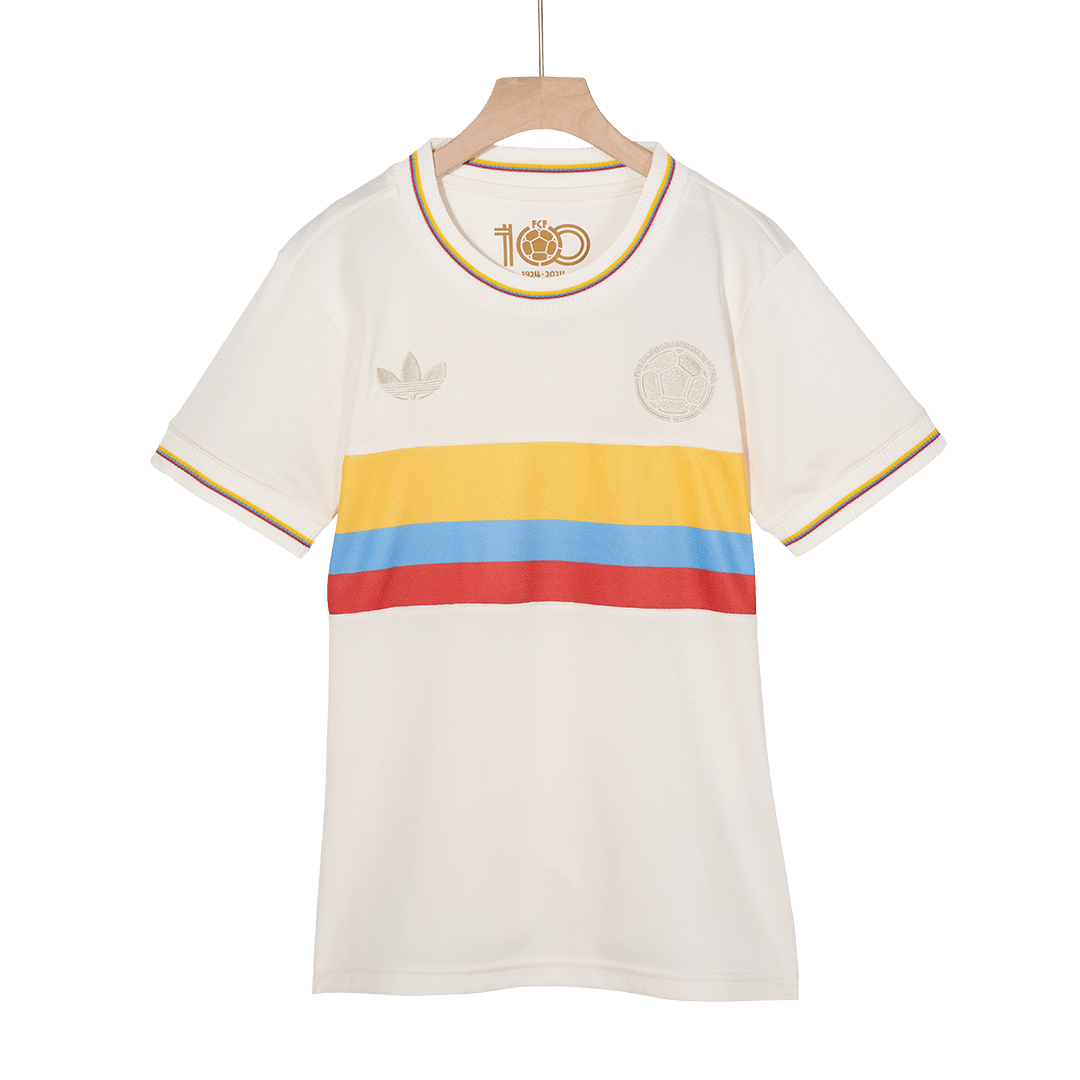 Women's Colombia Soccer Jersey 2024 - 100th Anniversary Top Soccer Jerseys Store