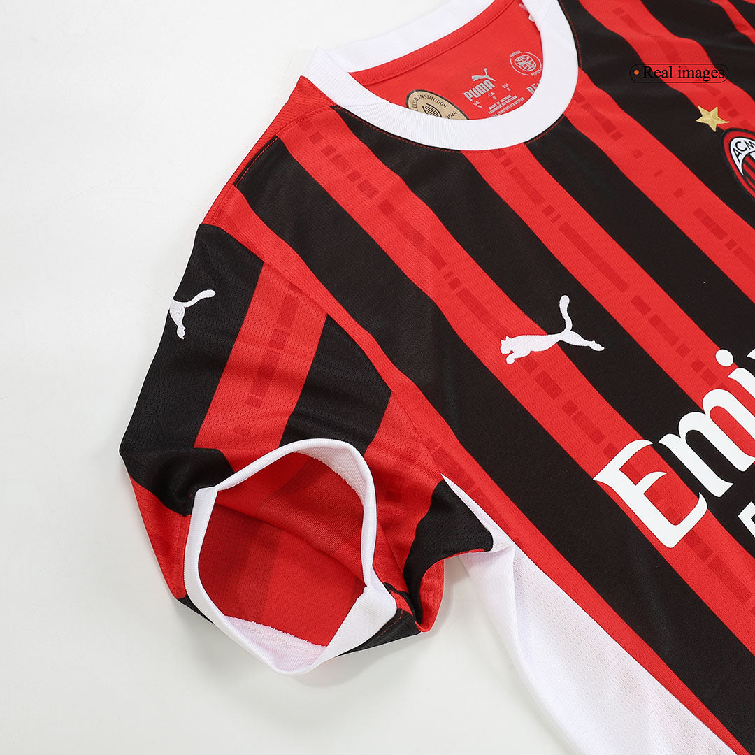 AC Milan Home Soccer Jersey 2024/25 Top Soccer Jerseys Store