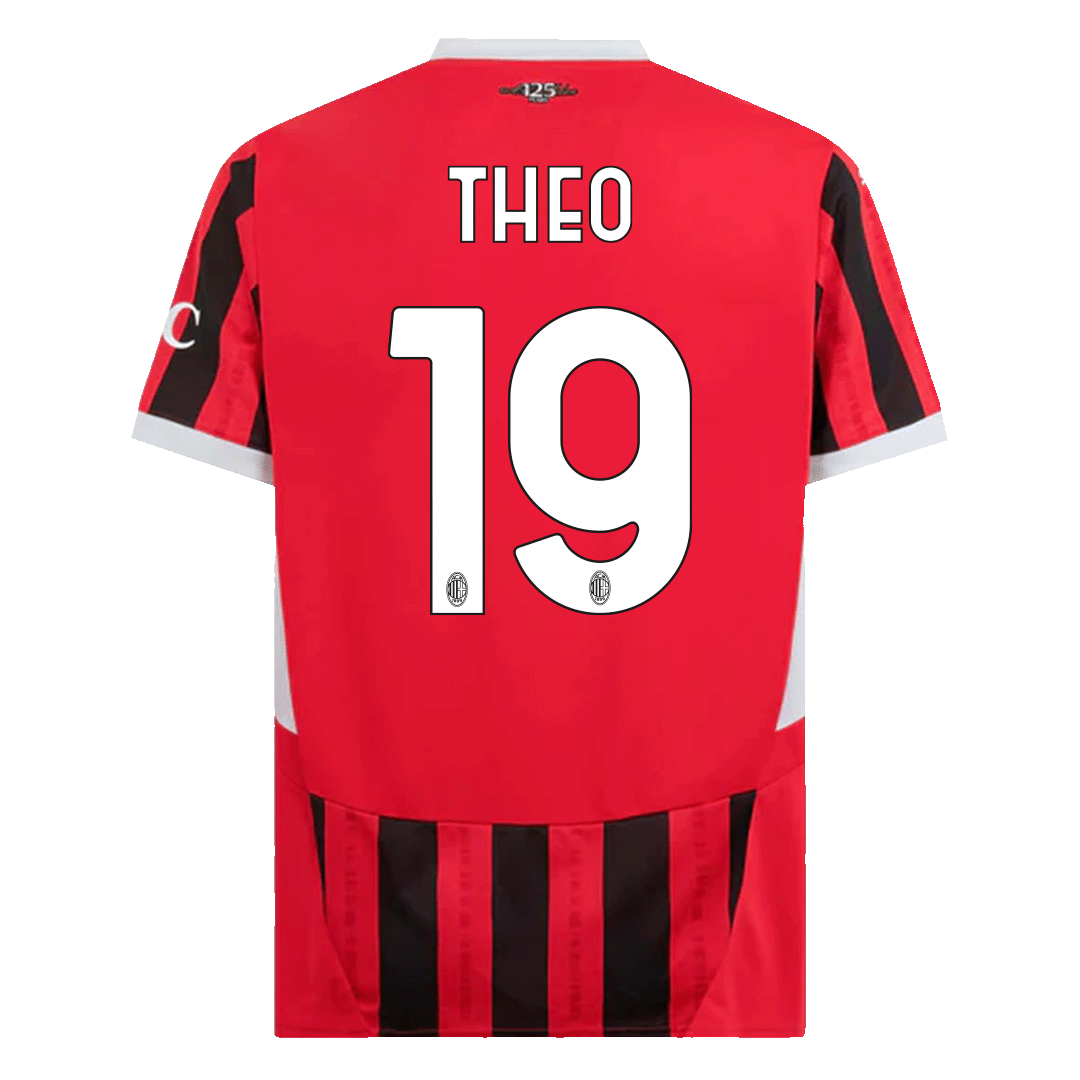 THEO #19 AC Milan Home Soccer Jersey 2024/25 Top Soccer Jerseys Store