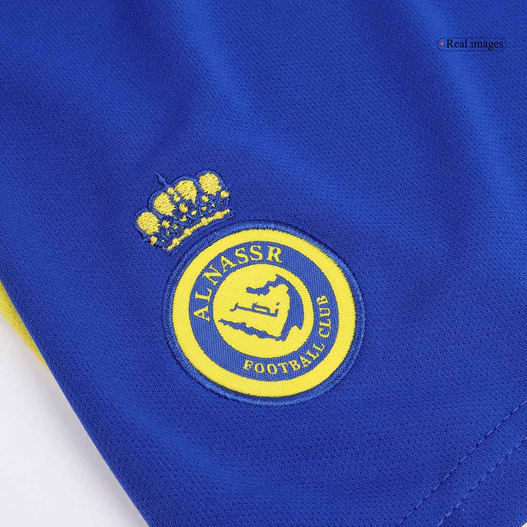 Kid's RONALDO #7 Al Nassr Home Soccer Jersey Kit(Jersey+Shorts) 2024/25 Top Soccer Jerseys Store