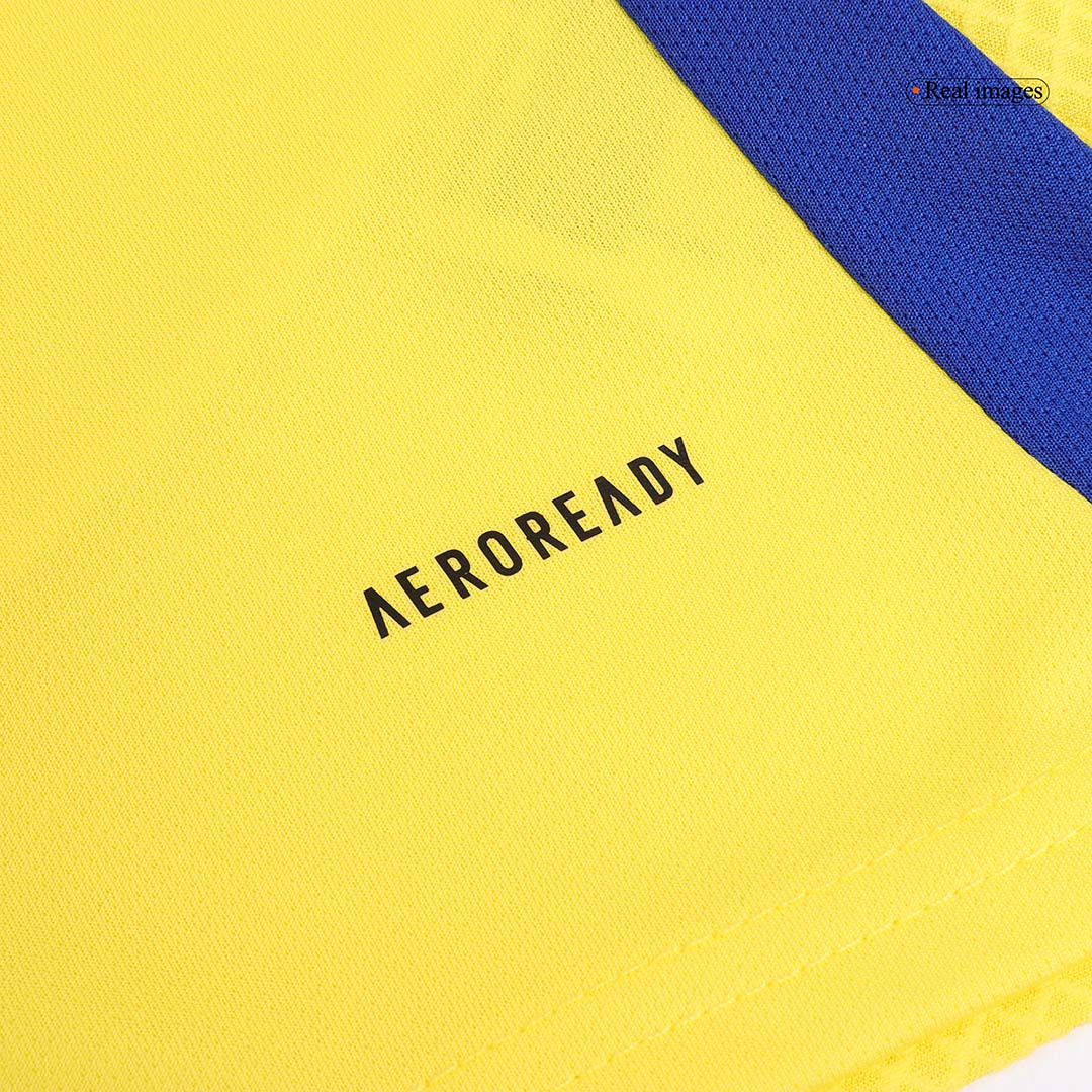 Kid's RONALDO #7 Al Nassr Home Soccer Jersey Kit(Jersey+Shorts+Socks) 2024/25 - ACL Top Soccer Jerseys Store