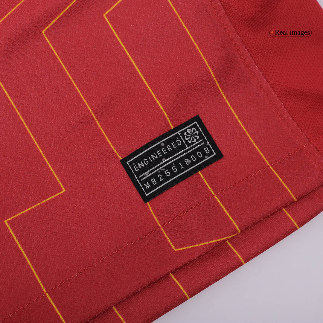 VIRGIL #4 Liverpool Home Soccer Jersey 2024/25 - UCL Top Soccer Jerseys Store