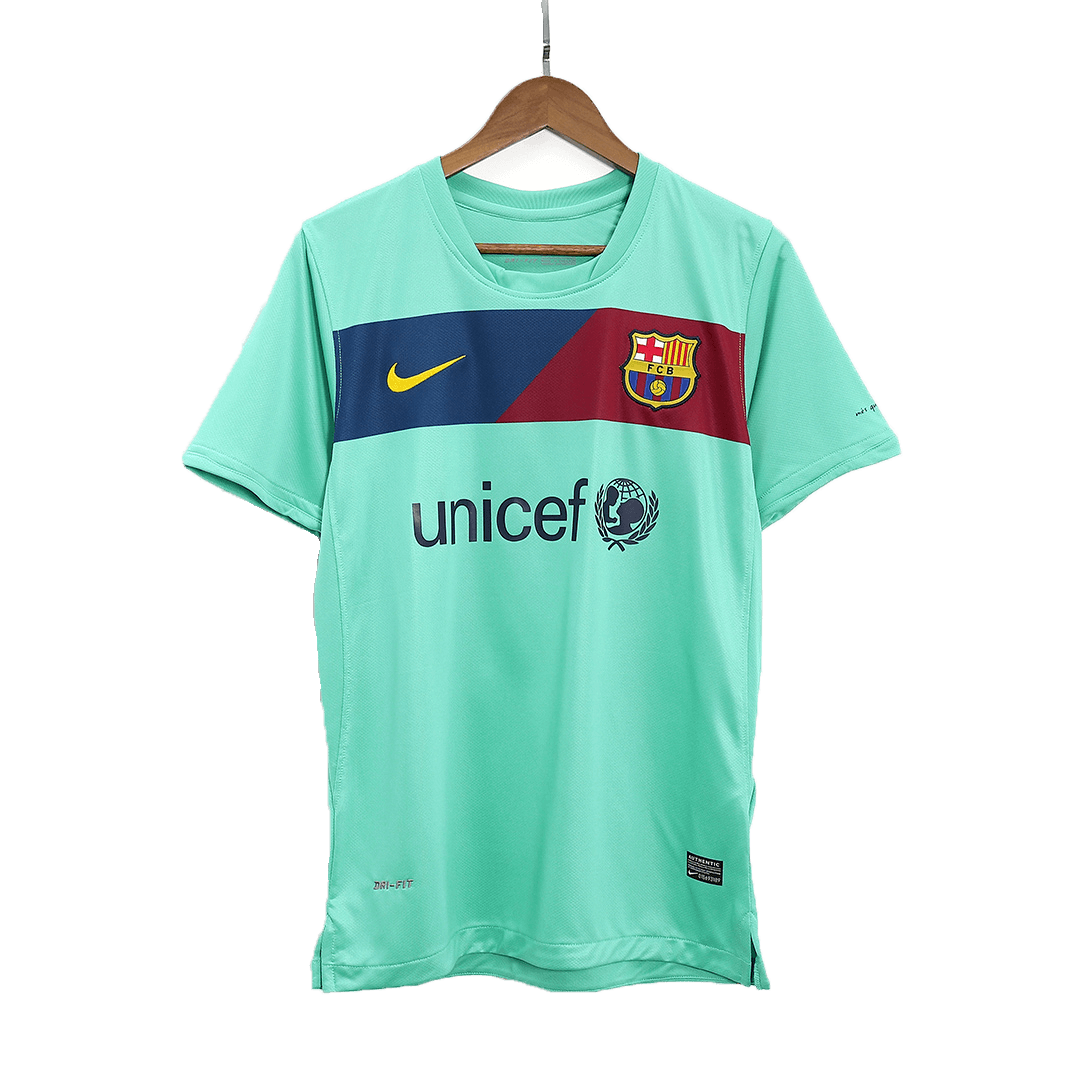 Retro DAVID VILLA #7 2010/11 Barcelona Away Soccer Jersey Top Soccer Jerseys Store
