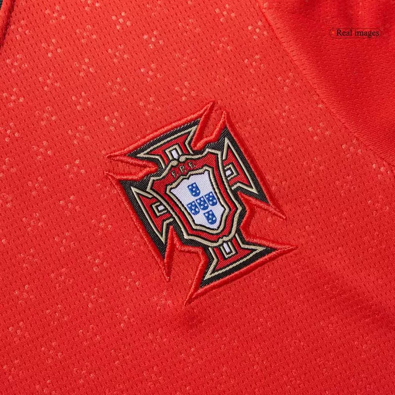 Portugal Home Soccer Jerseys Kids Kit 2025