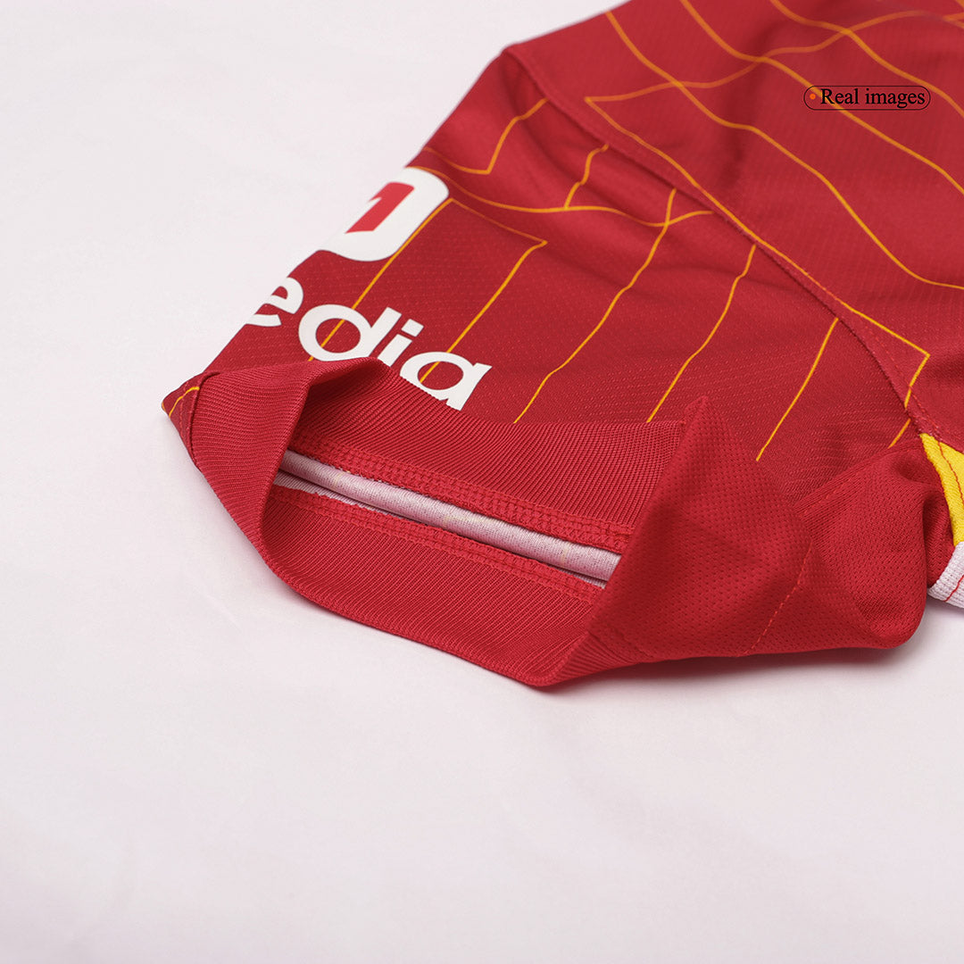 Luis Díaz #7 Liverpool Home Soccer Jersey 2024/25 - UCL Top Soccer Jerseys Store