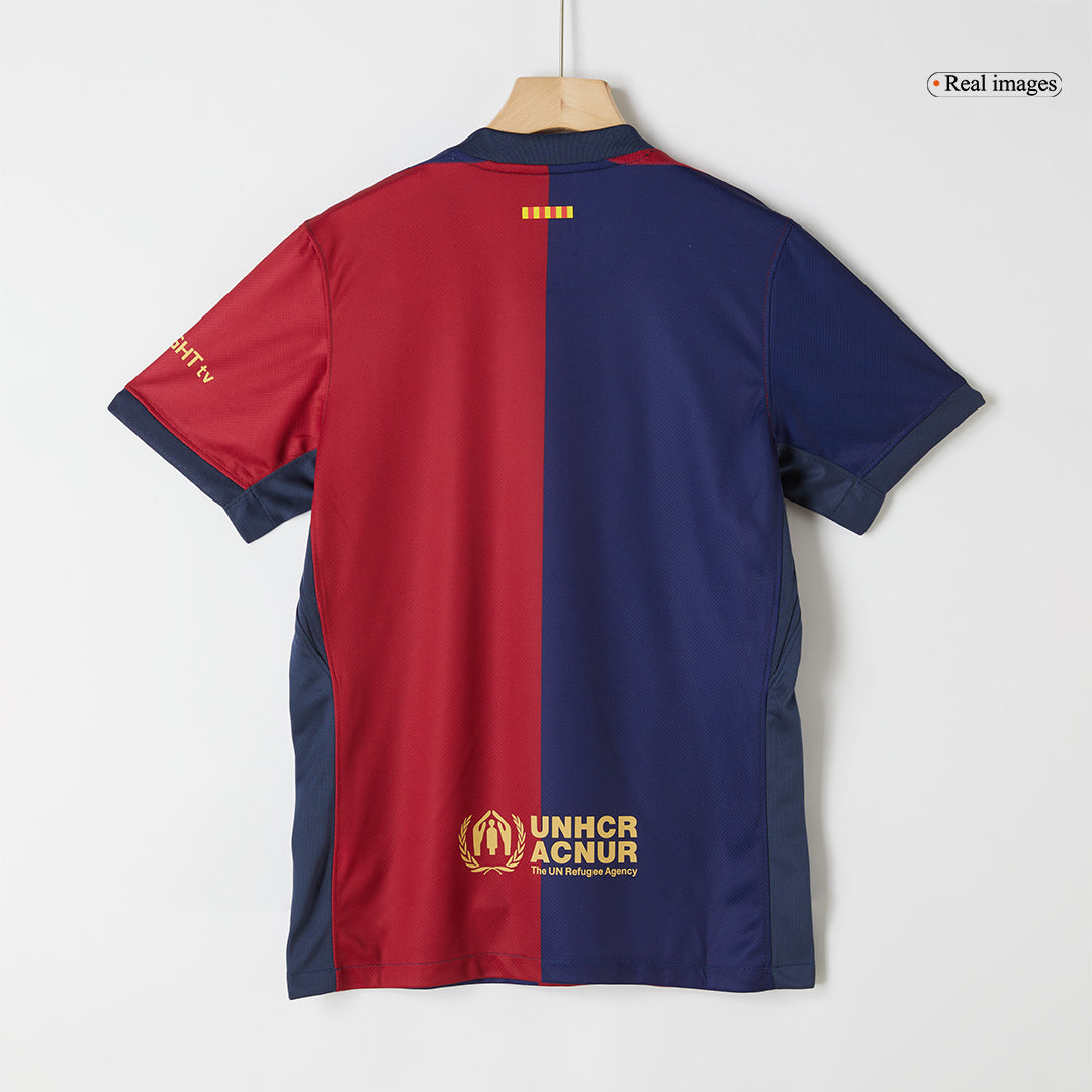 Barcelona Home Soccer Jersey 2024/25 - COLDPLAY Top Soccer Jerseys Store