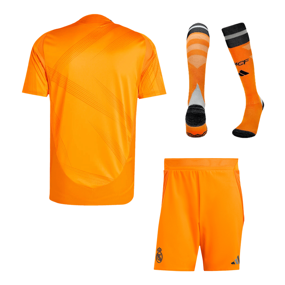 Player Version Real Madrid Away Soccer Jersey Kit(Jersey+Shorts+Socks) 2024/25 Top Soccer Jerseys Store