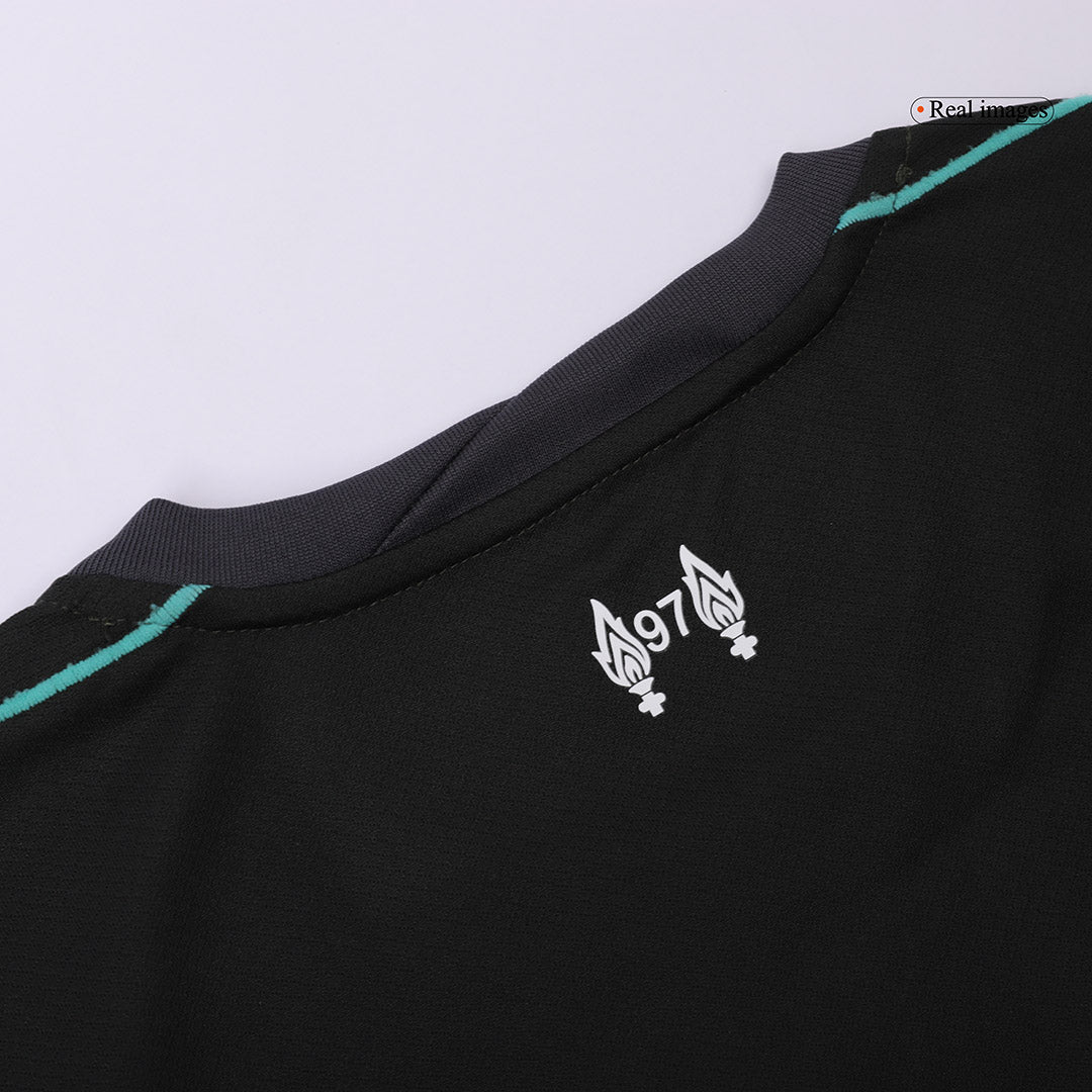 VIRGIL #4 Liverpool Away Soccer Jersey 2024/25 - UCL Top Soccer Jerseys Store