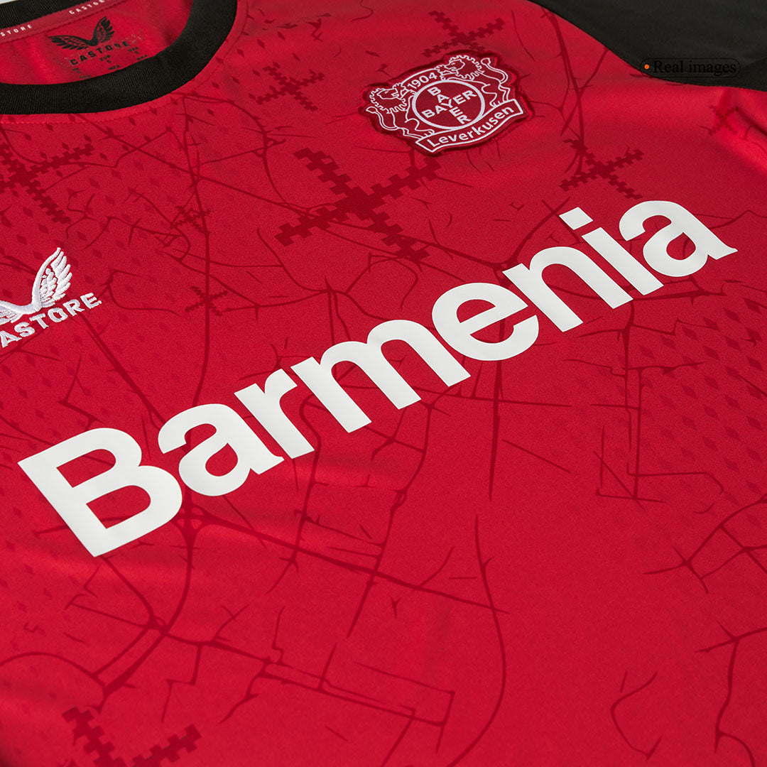 Bayer 04 Leverkusen Home Soccer Jersey 2024/25 Top Soccer Jerseys Store