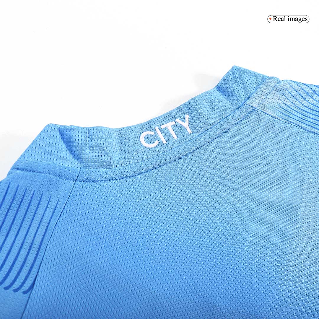 J.ALVAREZ #19 Manchester City Home Soccer Jersey 2023/24 Top Soccer Jerseys Store