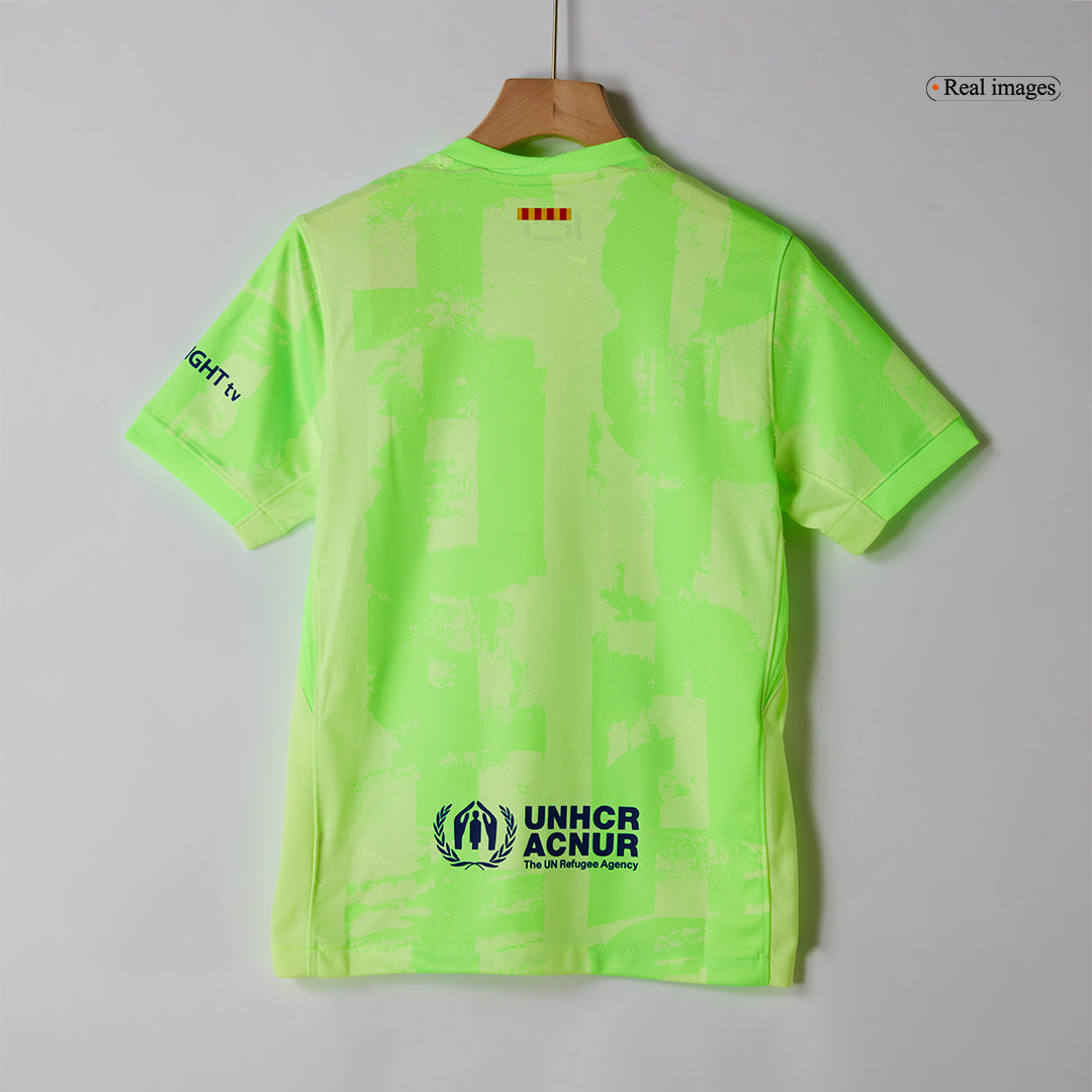 Barcelona Third Away Soccer Jersey 2024/25 - (Spotify Logo Without Text) Top Soccer Jerseys Store