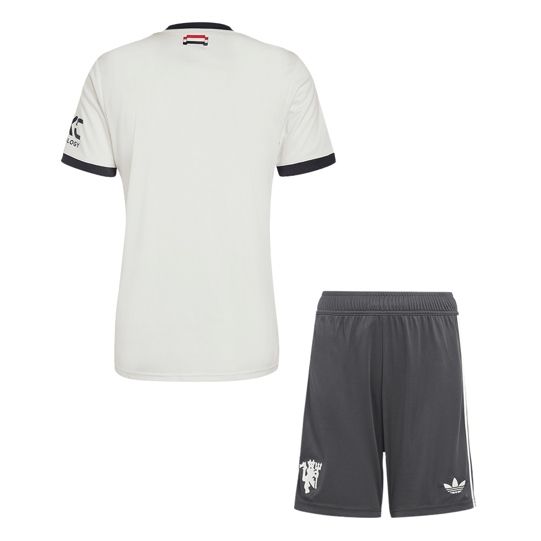 Manchester United Third Away Soccer Jersey Kit(Jersey+Shorts) 2024/25 Top Soccer Jerseys Store