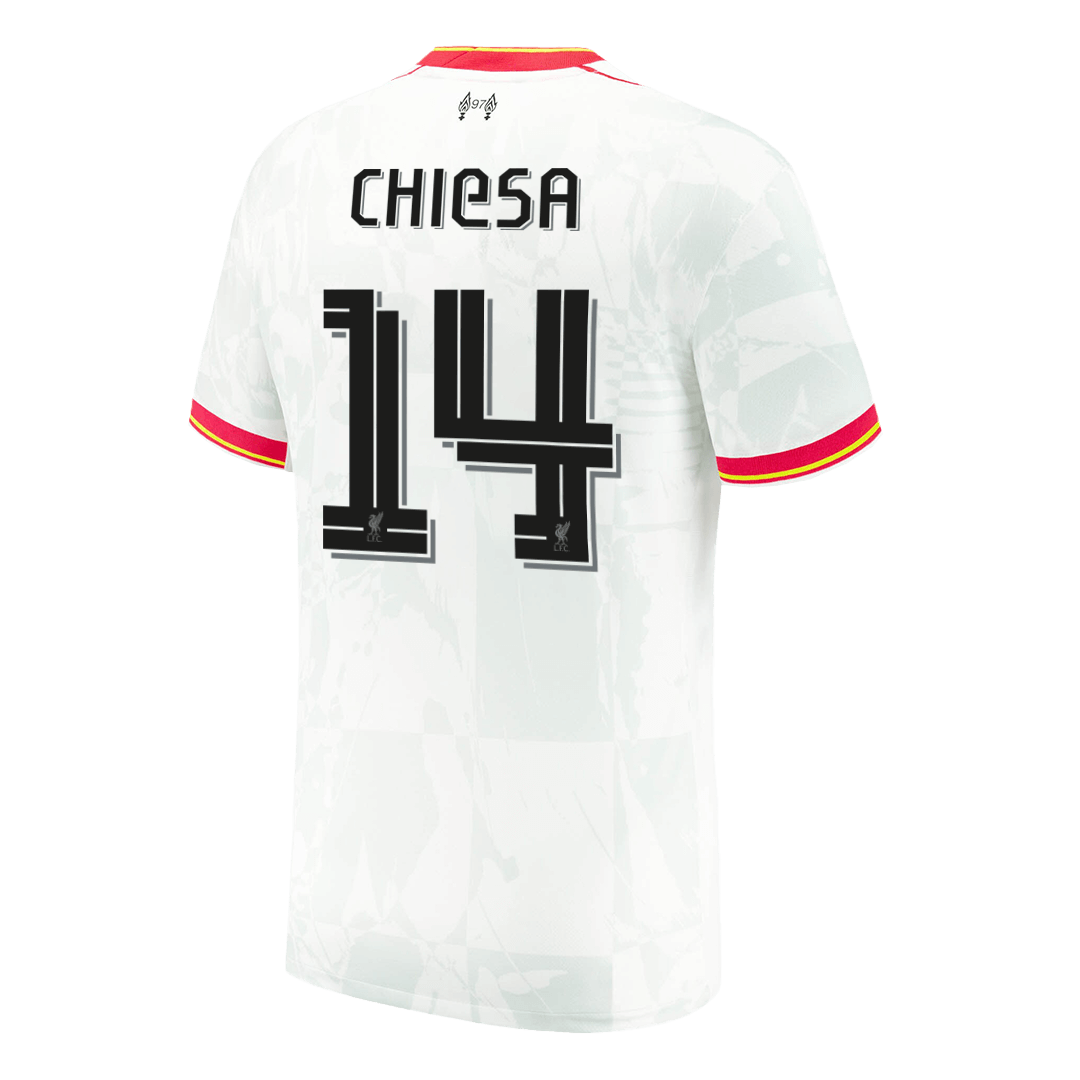 CHIESA #14 Liverpool Third Away Soccer Jersey 2024/25 - UCL Top Soccer Jerseys Store