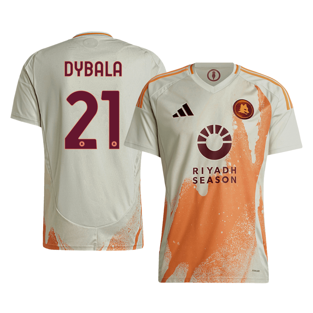 DYBALA #21 Roma Away Soccer Jersey 2024/25 Top Soccer Jerseys Store
