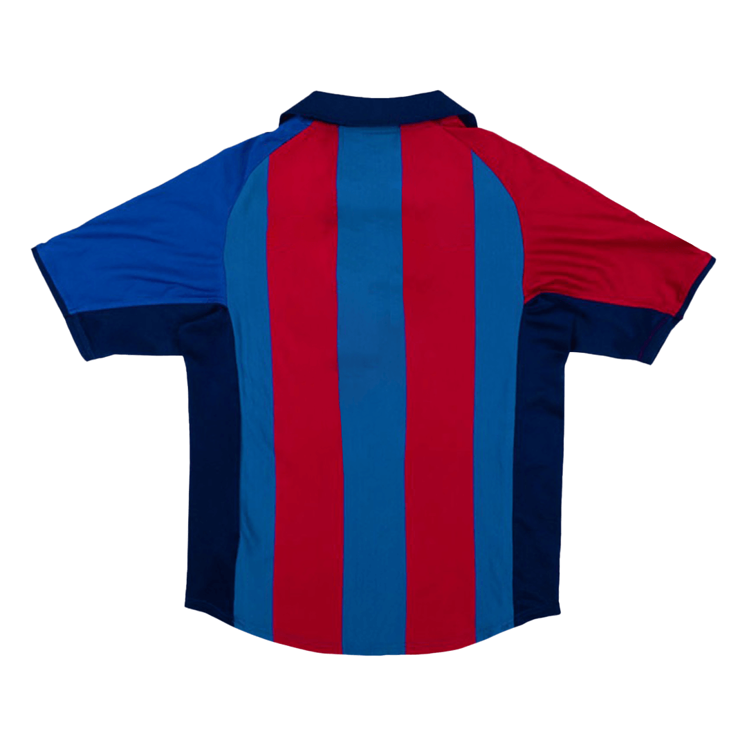 Retro 2001/02 Barcelona Home Soccer Jersey Top Soccer Jerseys Store