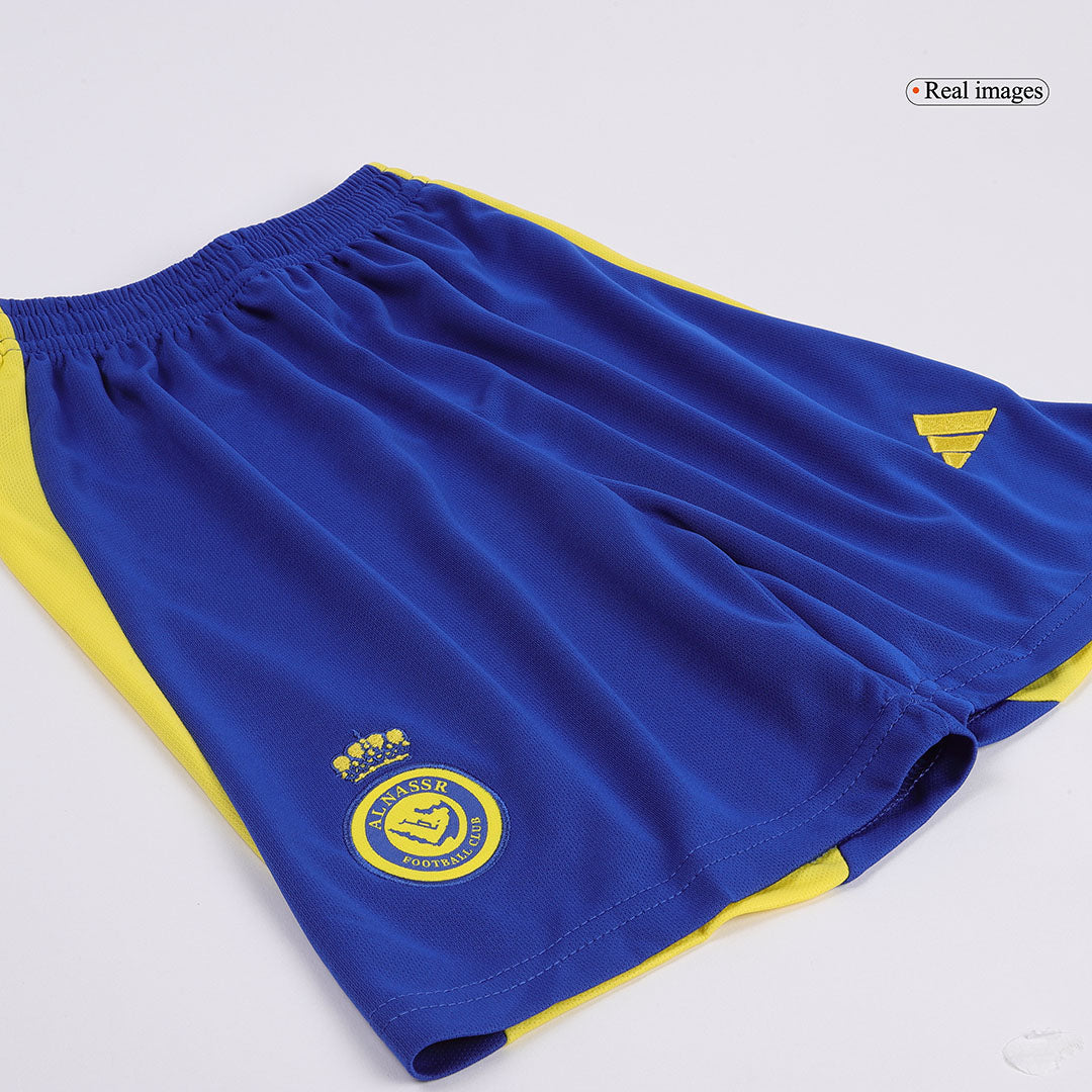 Kid's RONALDO #7 Al Nassr Home Soccer Jersey Kit(Jersey+Shorts+Socks) 2024/25 - ACL Top Soccer Jerseys Store