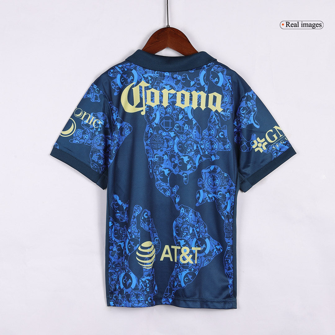 Kid's Club America Away Soccer Jersey Kit(Jersey+Shorts) 2024/25 Top Soccer Jerseys Store