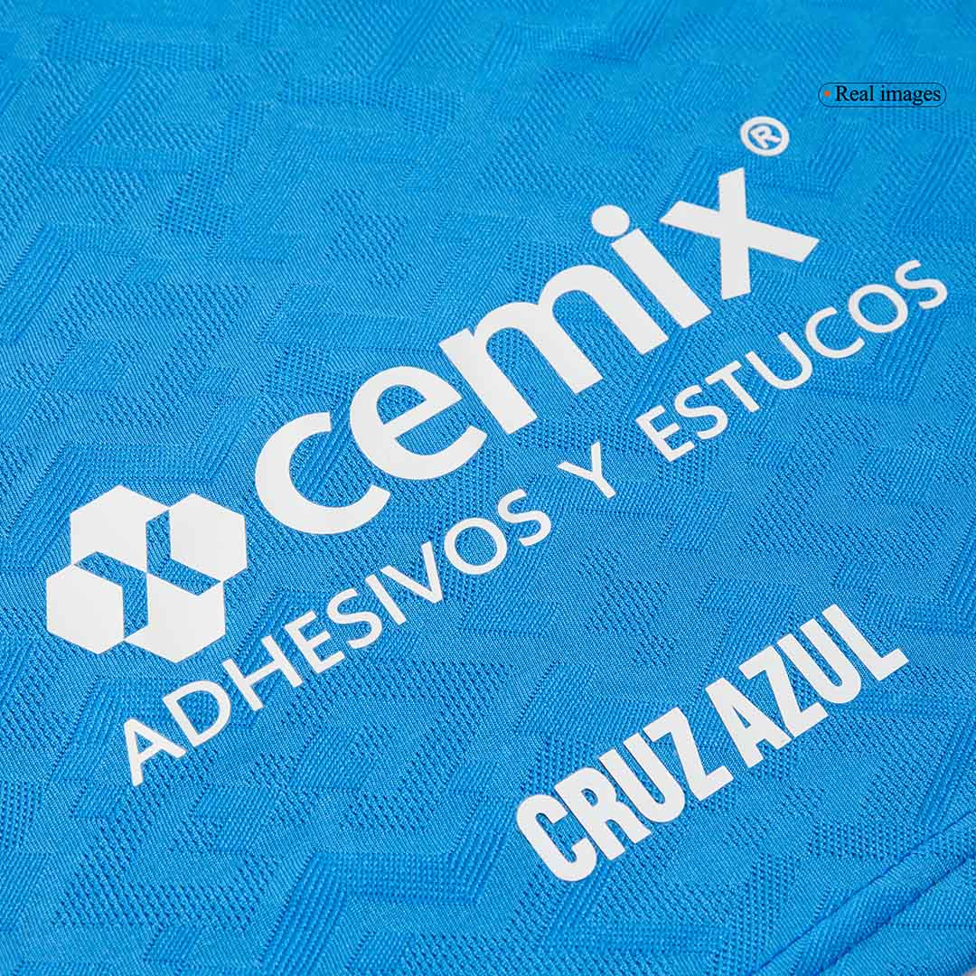 Kid's Cruz Azul Home Soccer Jersey Kit(Jersey+Shorts) 2024/25 Top Soccer Jerseys Store