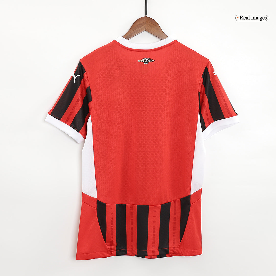 Player Version MORATA #7 AC Milan Home Soccer Jersey 2024/25 Top Soccer Jerseys Store